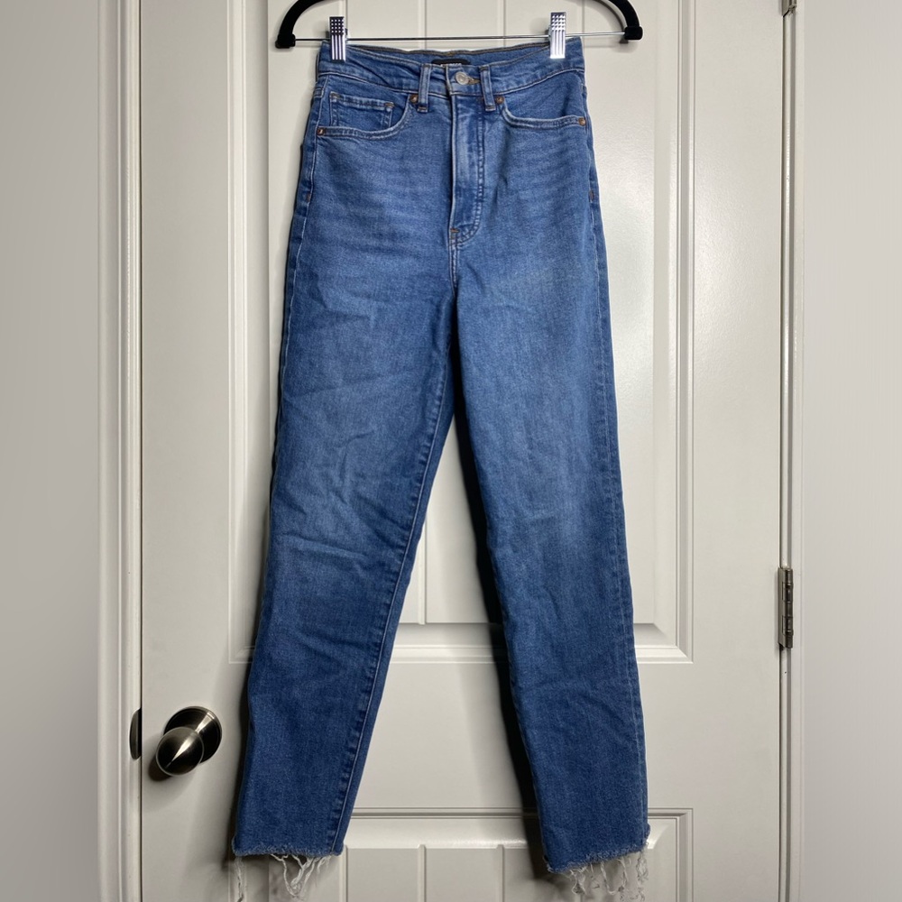 Express Mom Jeans Super High Rise